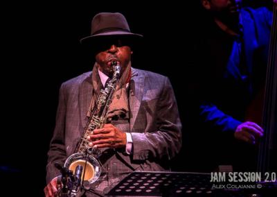 ARCHIE SHEPP all'AUDITORIUM PARCO DELLA MUSICA ROMA - foto Alex Colaianni